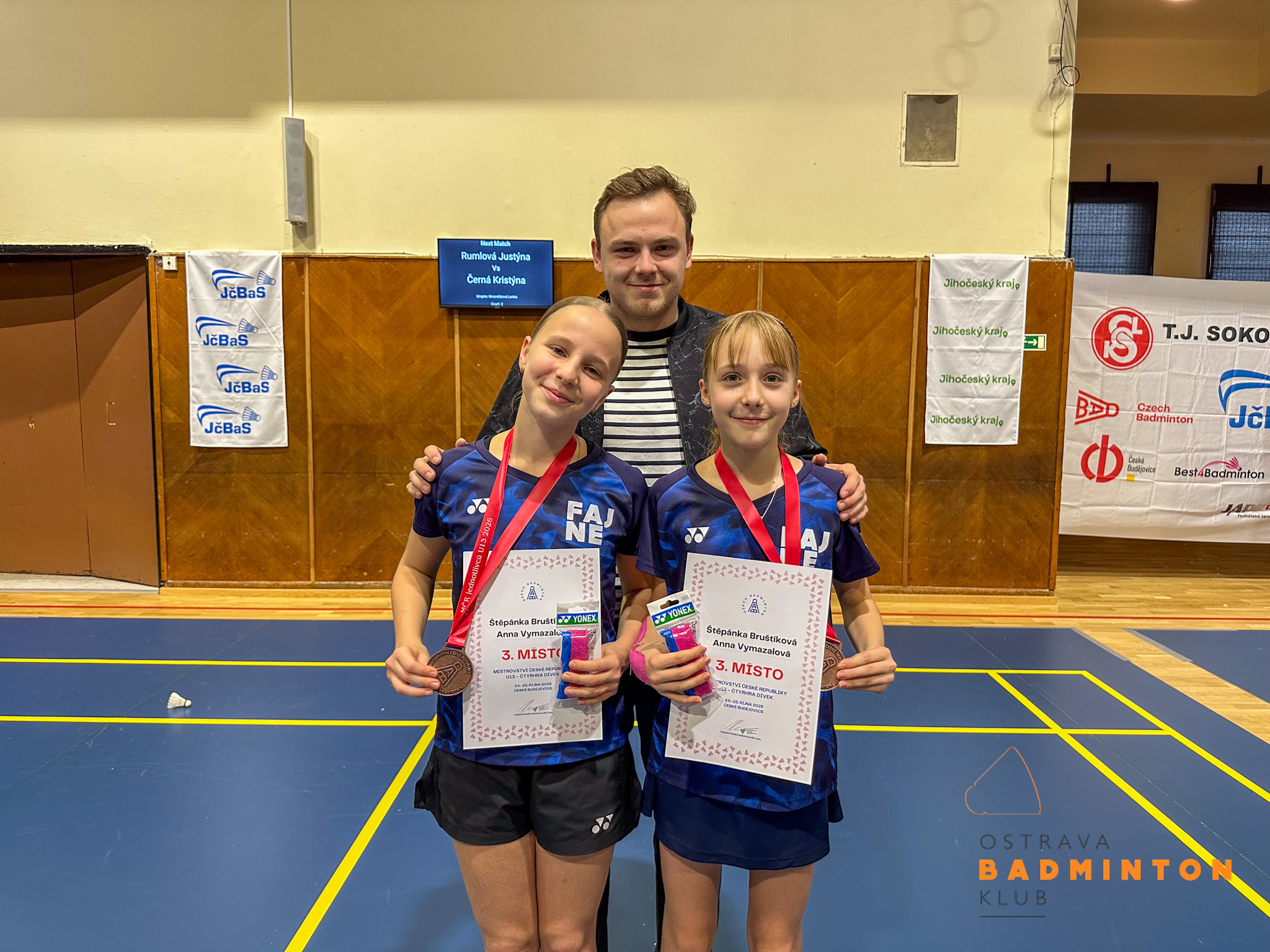 REPORT BADMINTON – MČR U13 v Českých Budějovicích