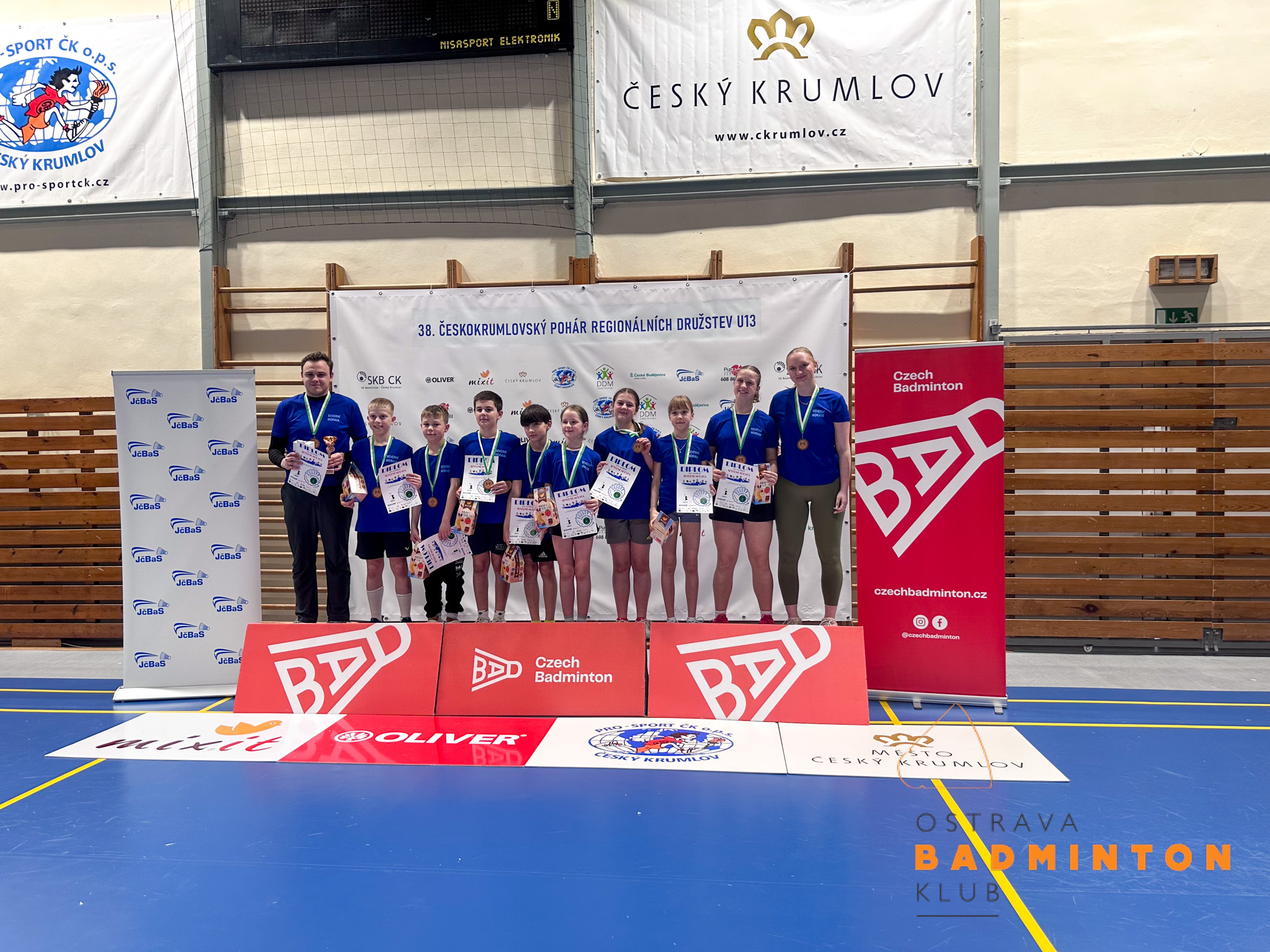 REPORT BADMINTON – Regionální výběry U13 v Českém Krumlově