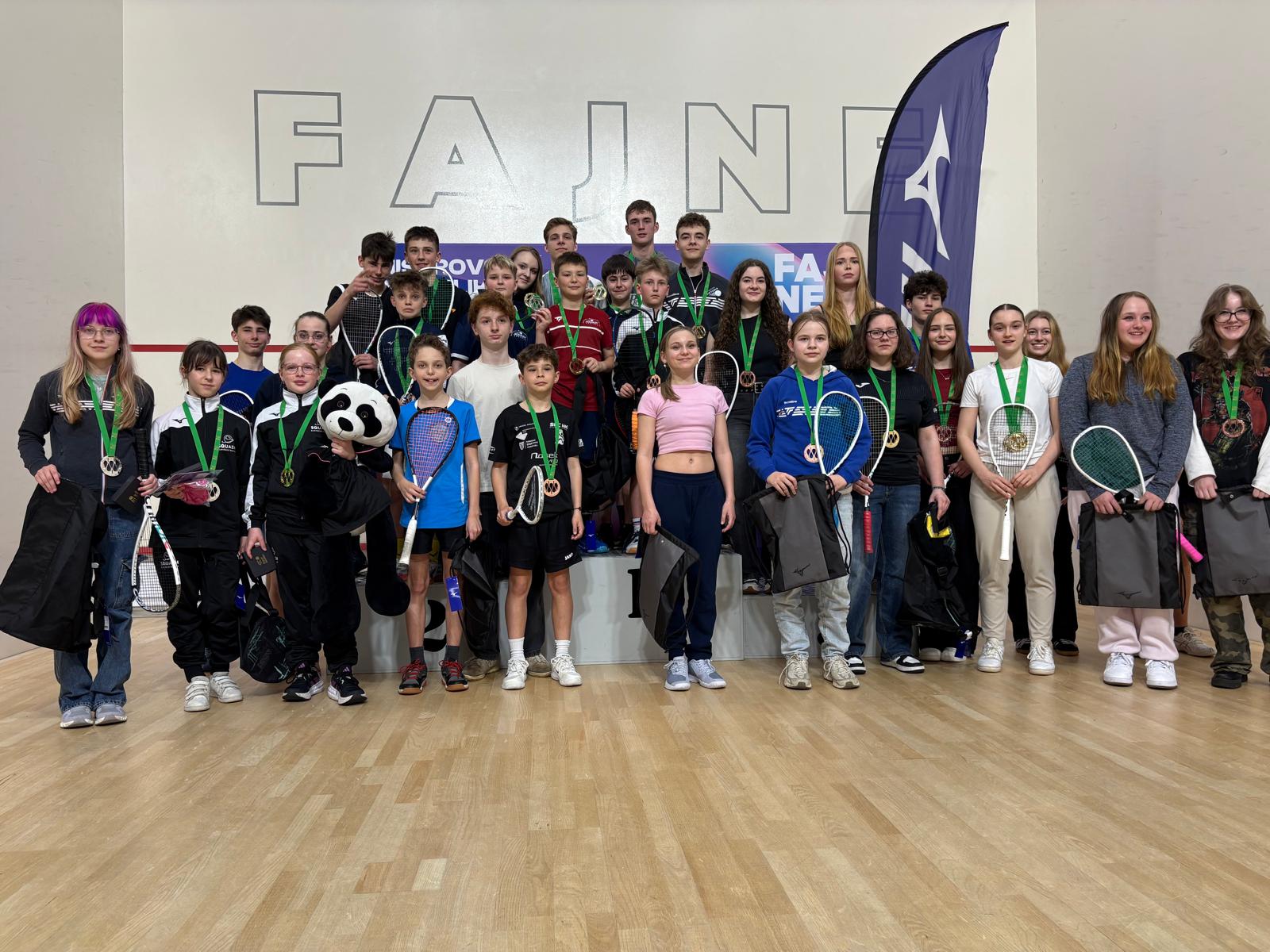 REPORT SQUASH – 3. FINÁLOVÝ DEN, MČR JUNIORŮ 2026
