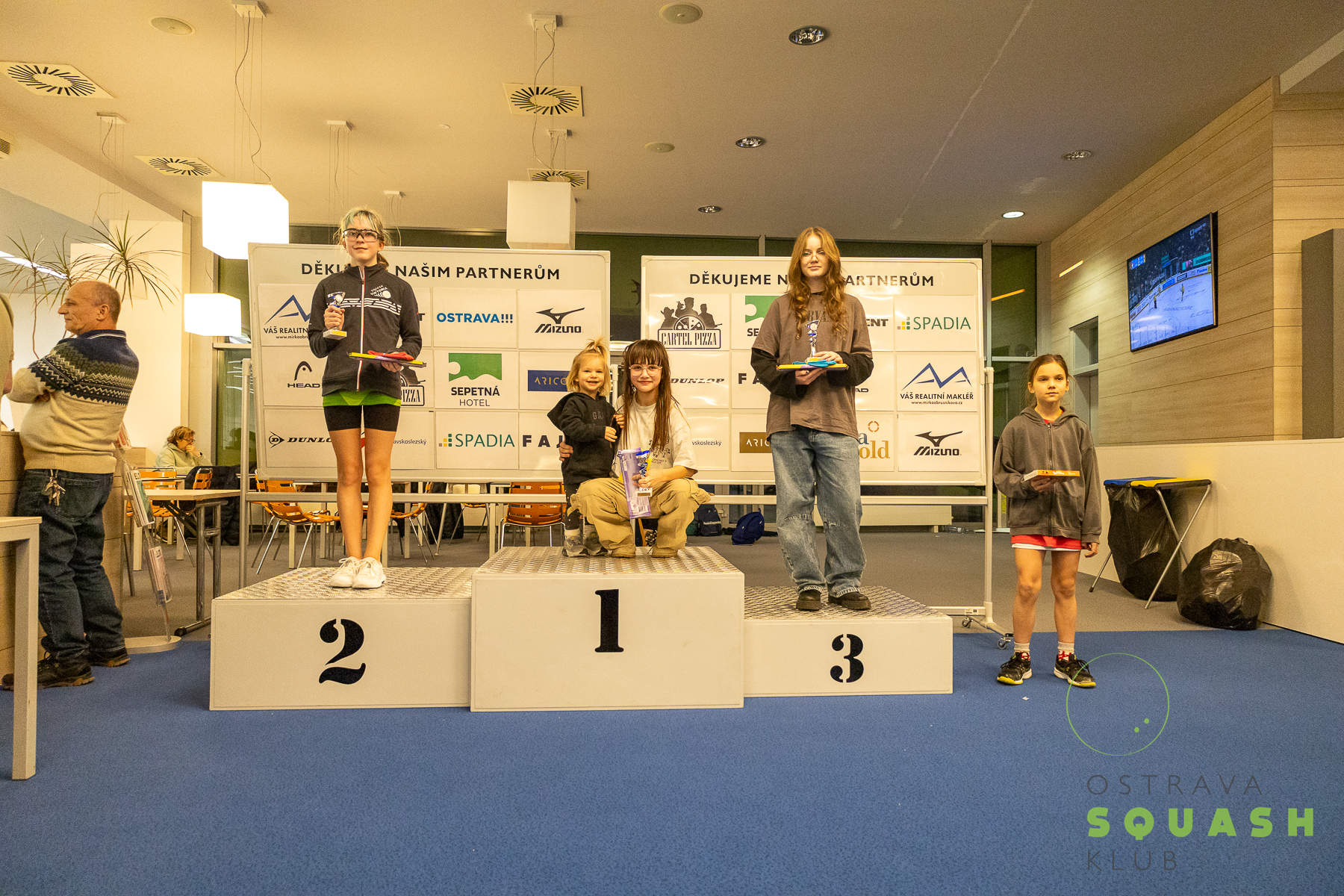 REPORT SQUASH – Juniorské áčko FAJNE Ostrava 1.2.2026