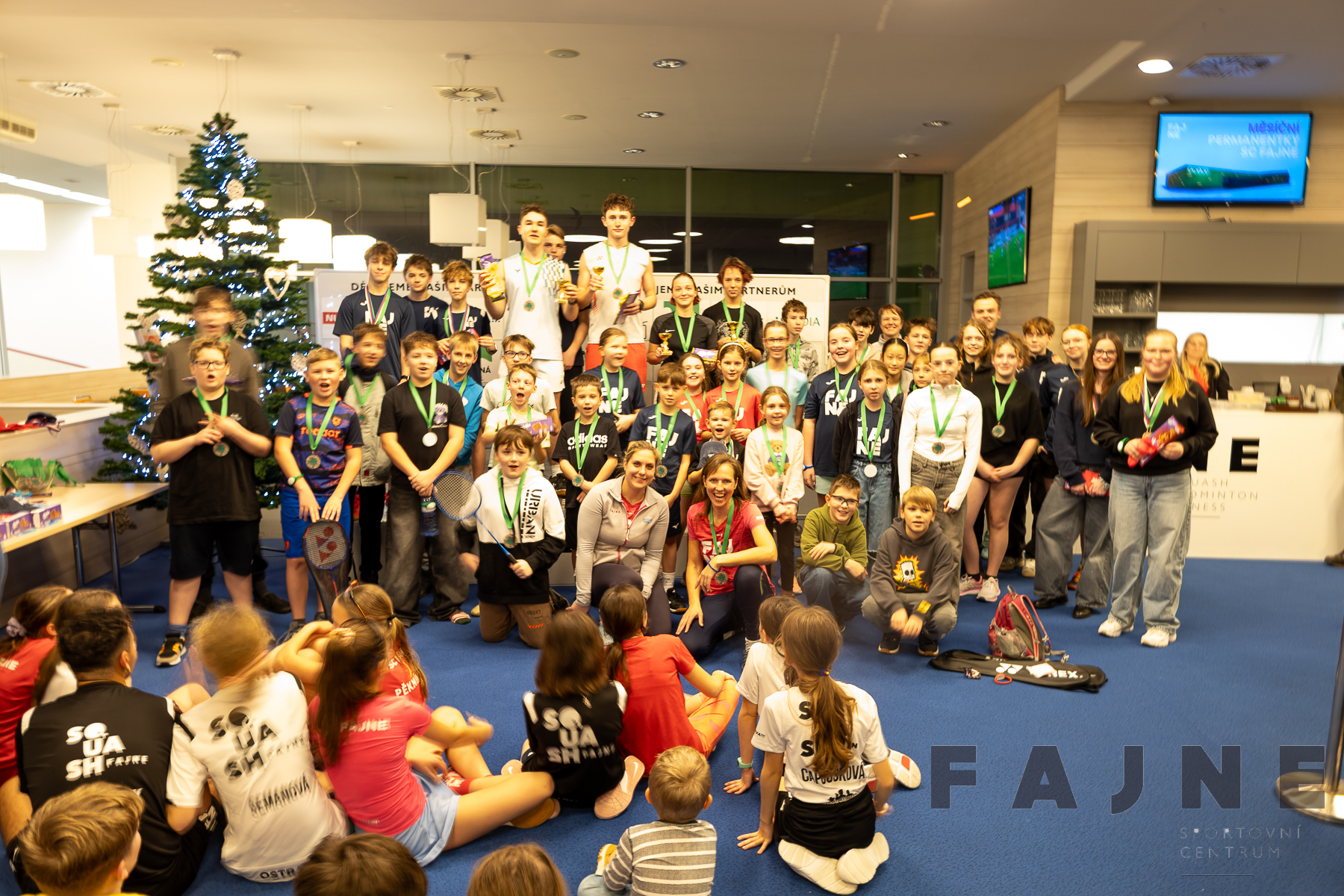 REPORT BADMINTON- Vánoční turnaj čtyřher 19.12.2025, 1.společná akce