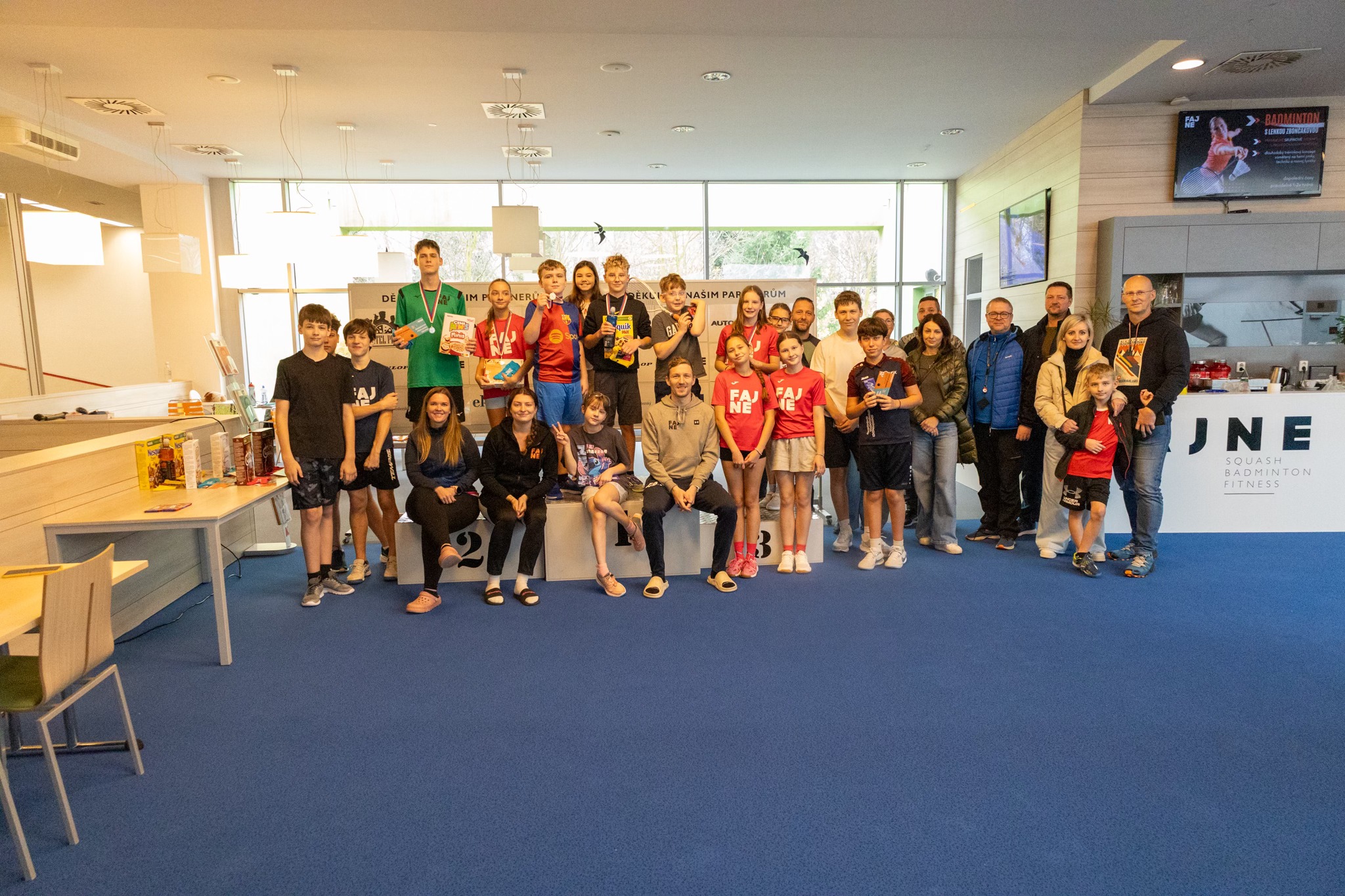 REPORT SQUASH – klubový turnaj JUNIOR D-TOUR 16.11.2025