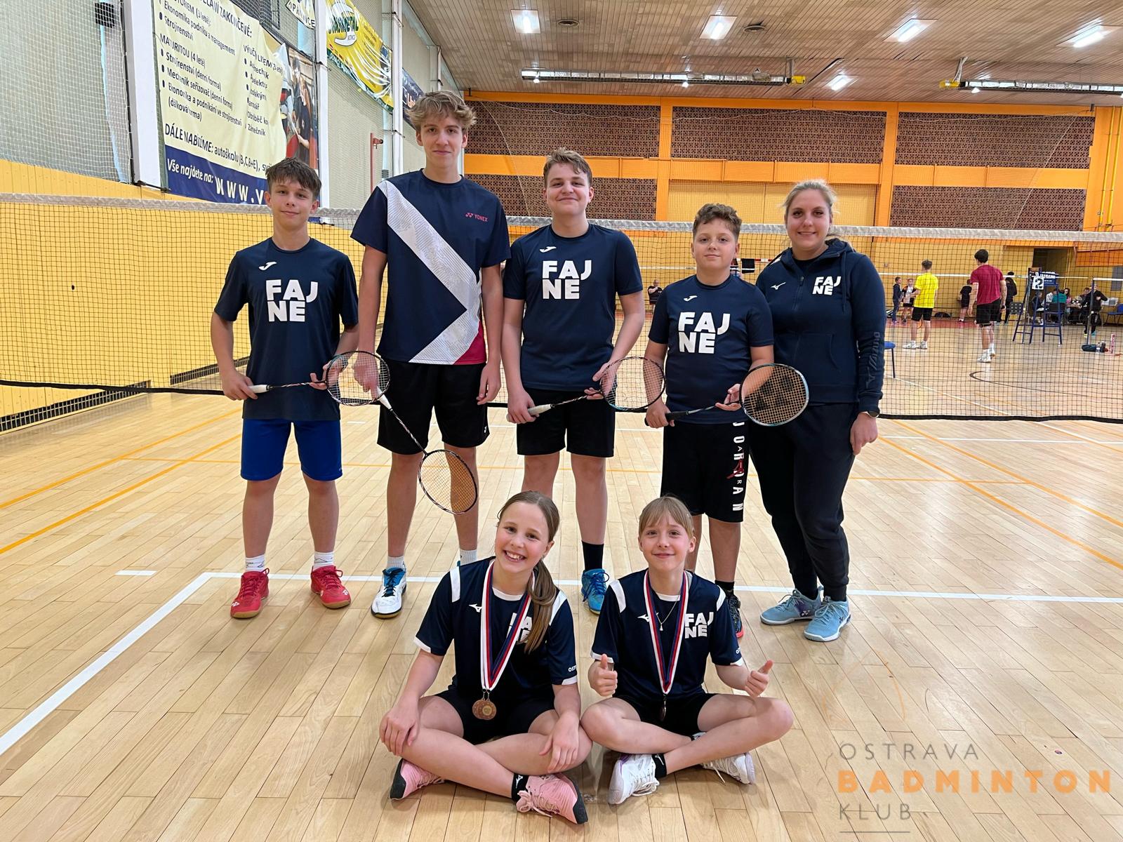 REPORT BADMINTON – GPC U13 + U17 Kopřivnice17. 5. 2025