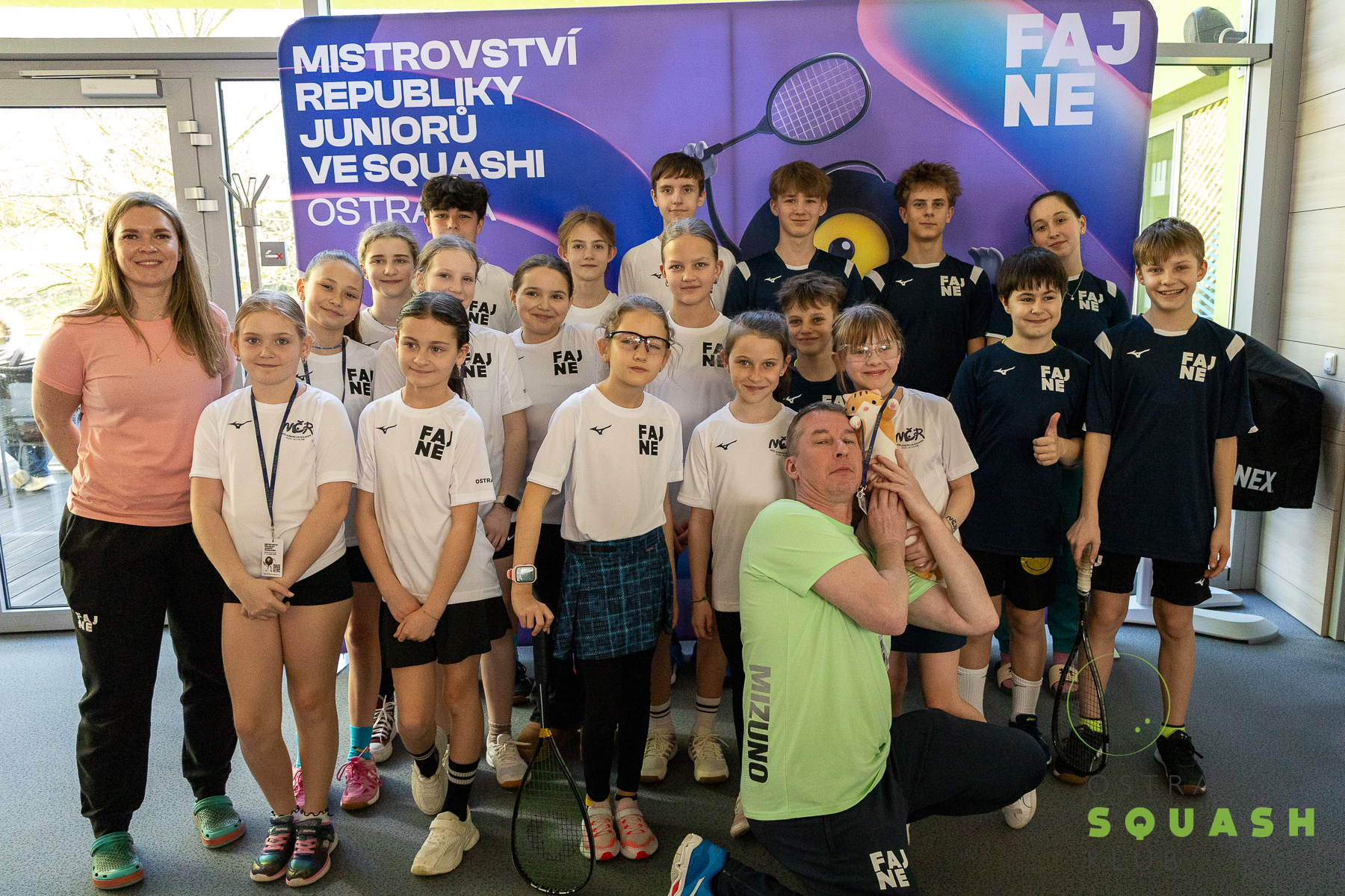 REPORT SQUASH -Mistrovství ČR juniorů 4.4.-6.4. 2025