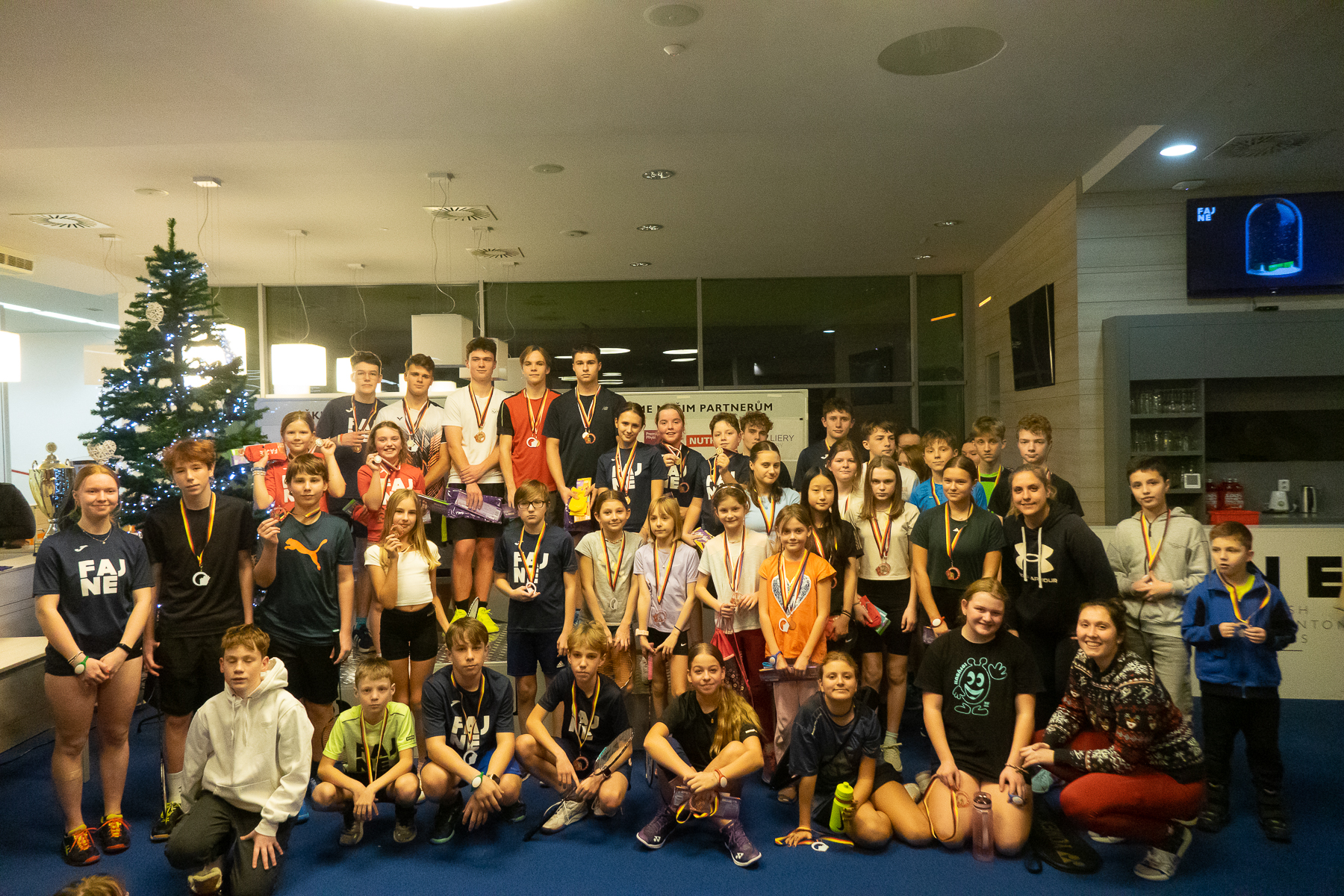 REPORT BADMINTON – 1. společná akce Vánoční turnaj 19.12.2024
