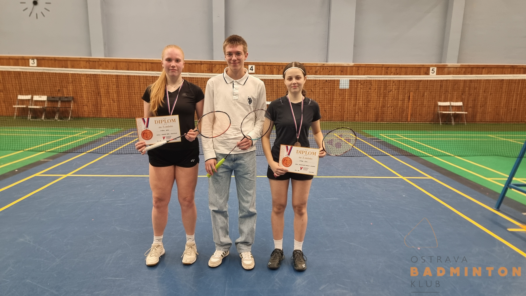REPORT BADMINTON – GPD U19 Olomouc 24.11.2024