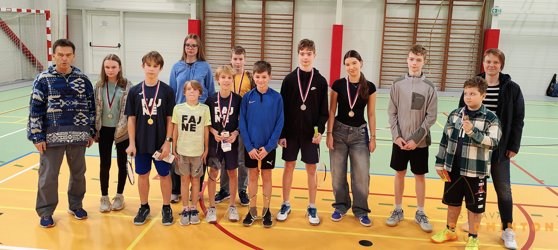 REPORT BADMINTON – Opavský boreček U9 – U15+, 16.11.2024