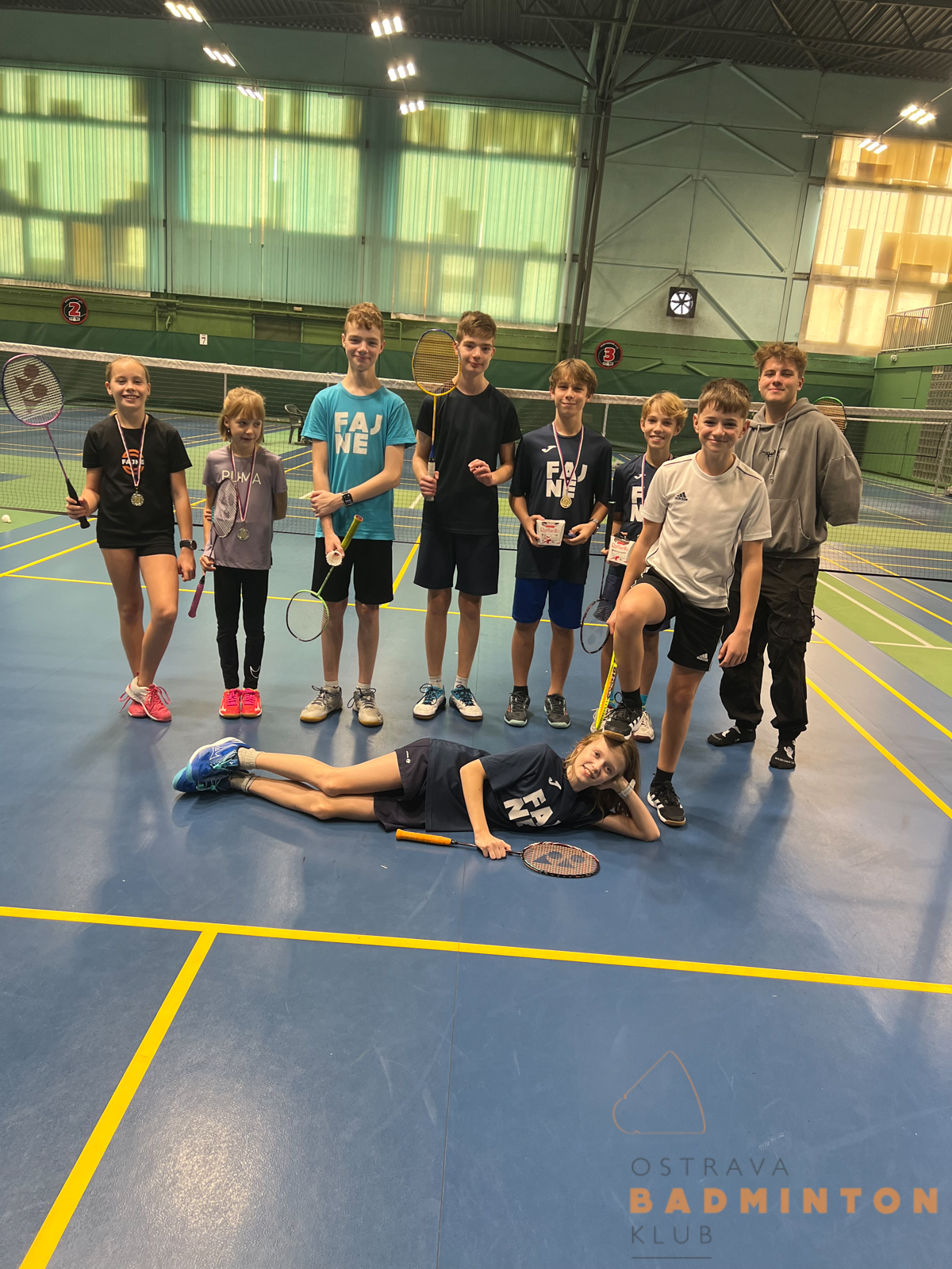 REPORT BADMINTON – U11, U13, U15 Karviná Open, 3.11.2024
