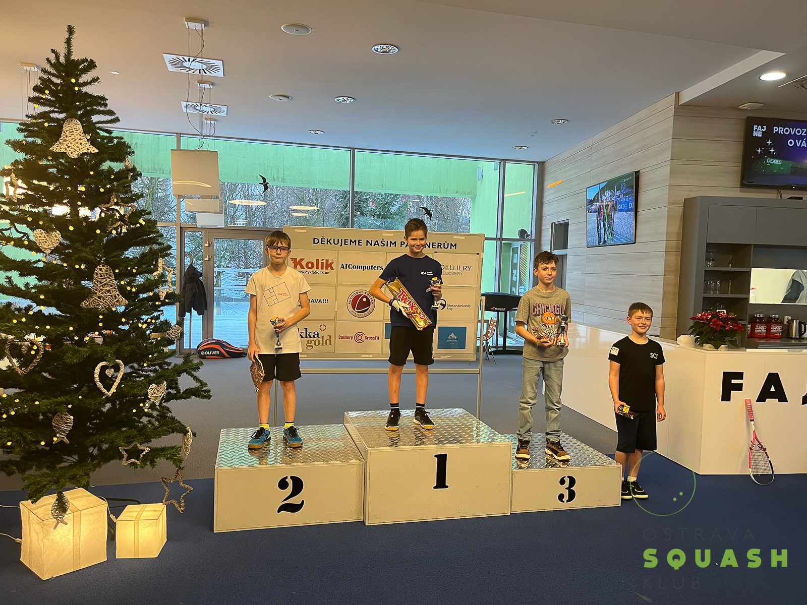 REPORT SQUASH – turnaj JA 9.12.-10.12.2023