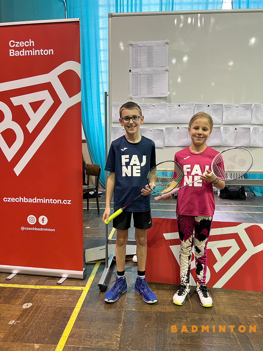 REPORT BADMINTON – MČR U11, 5. místo pro Ondru Šímu!!!