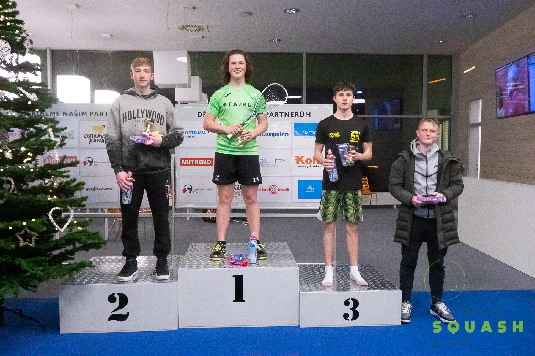 REPORT SQUASH – turnaj juniorů A, SC FAJNE 10.-11.12.2022