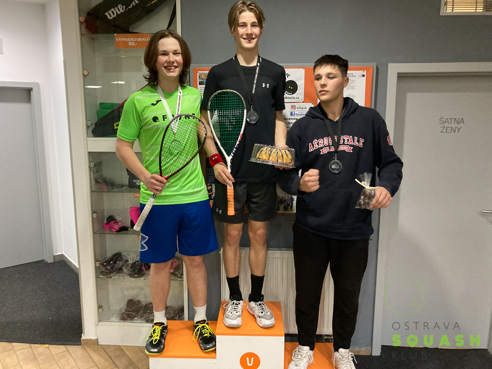 REPORT SQUASH – Turnaj juniorů kategorie A, Brno-Viktoria 22.-23.10.2022