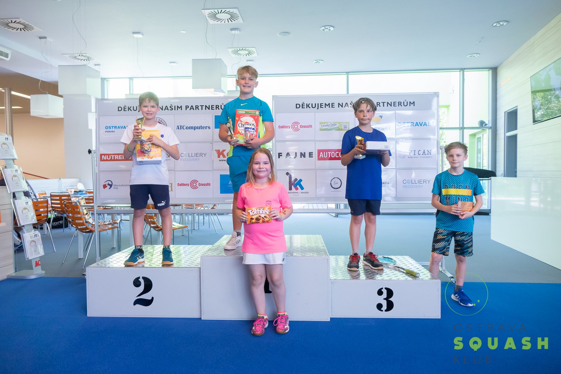REPORT SQUASH – turnaj juniorů B, SC FAJNE 21.5.-22.5.2022