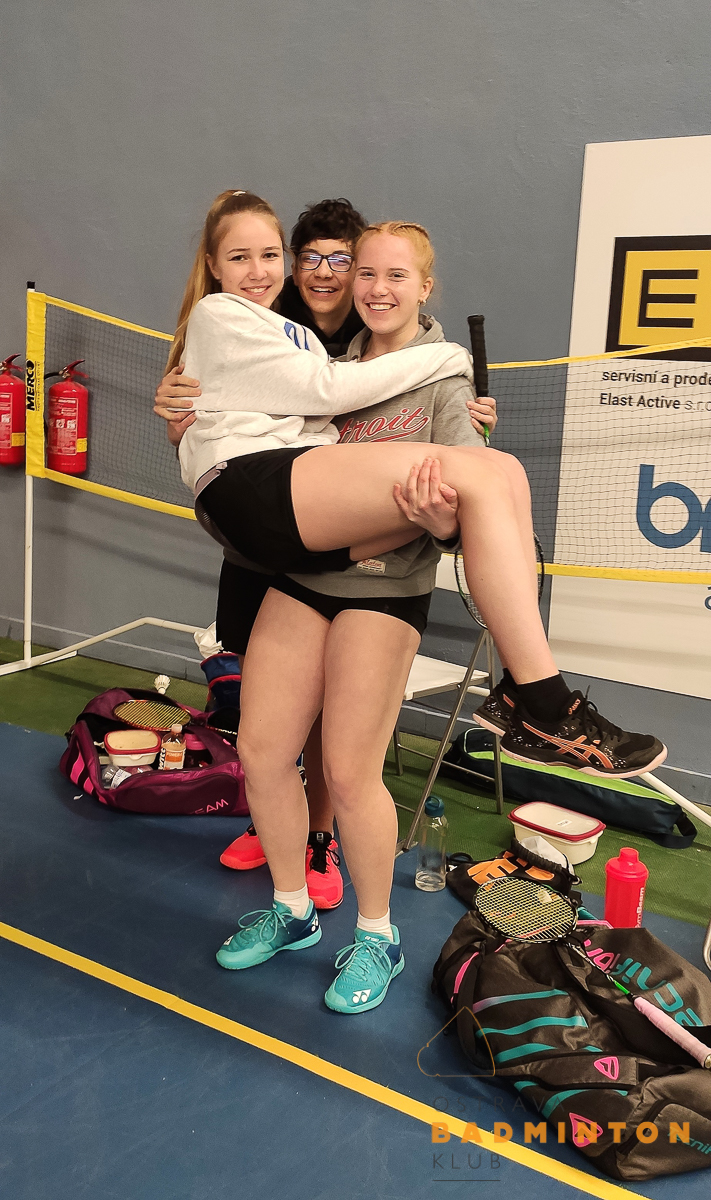 REPORT BADMINTON – GPC U17, Olomouc 02.04.2022