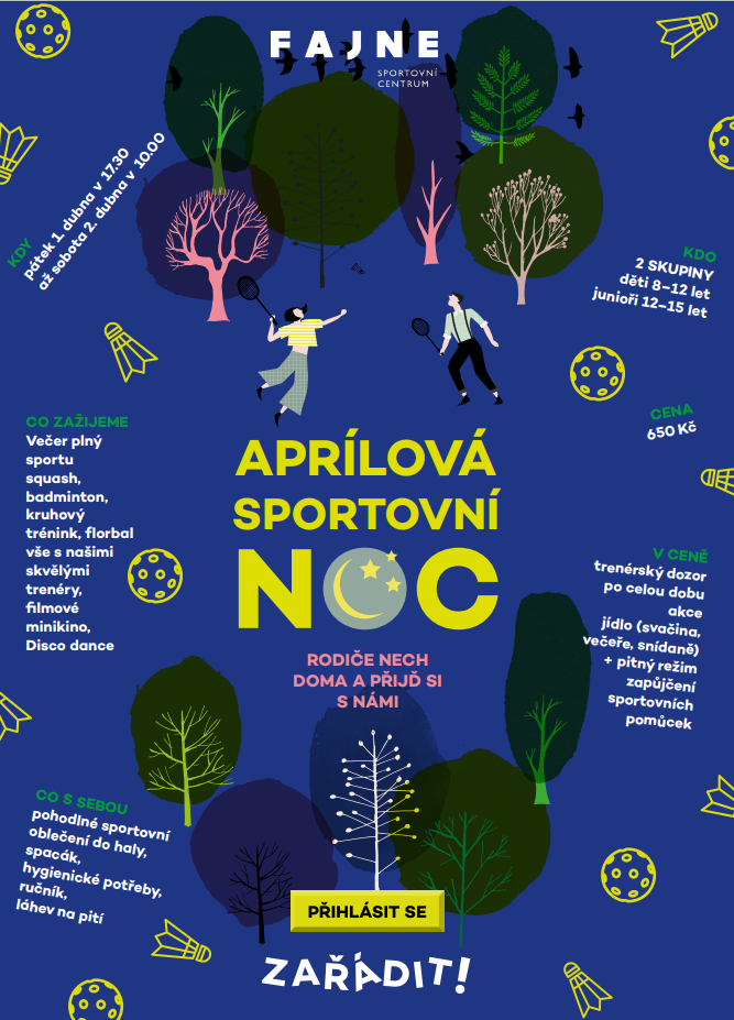 APRÍLOVÁ SPORTOVNÍ NOC 1.4.2022