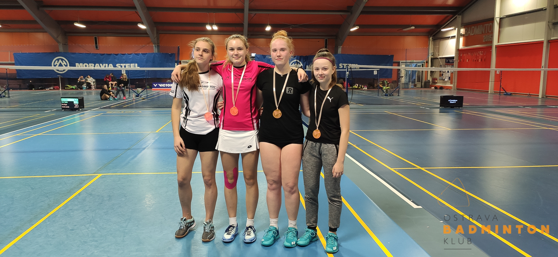 REPORT BADMINTON – GPC U17,U19 12.2.-13.2.2022 Vendryně