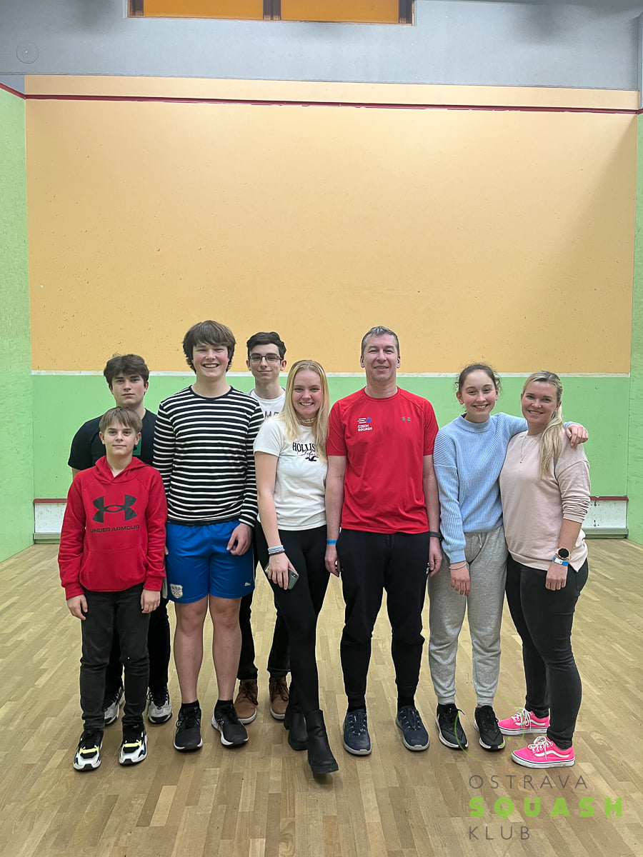 REPORT SQUASH – CZECH JUNIOR OPEN 20.1-23.1.2022