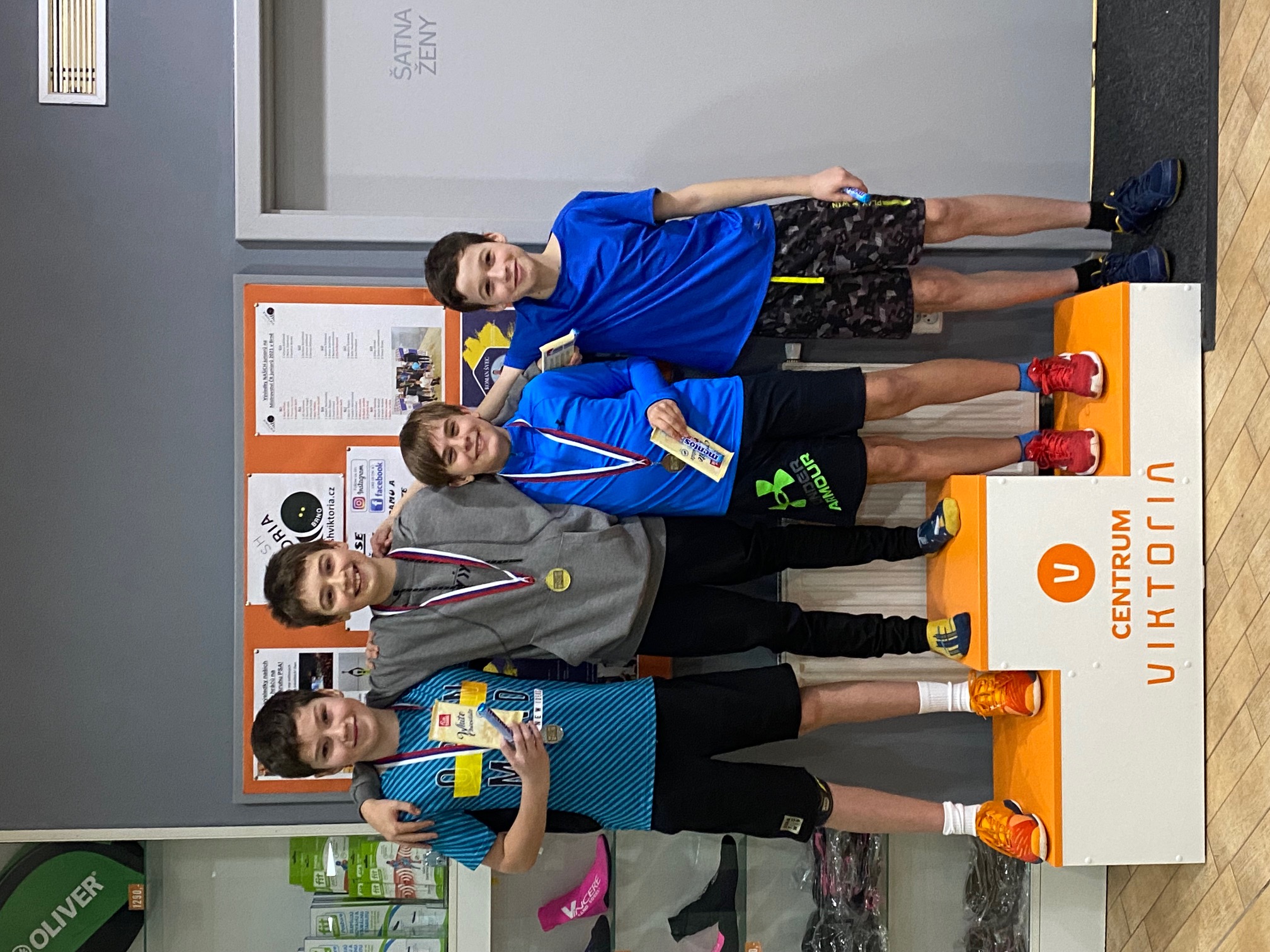 REPORT SQUASH – turnaj juniorů B, Brno