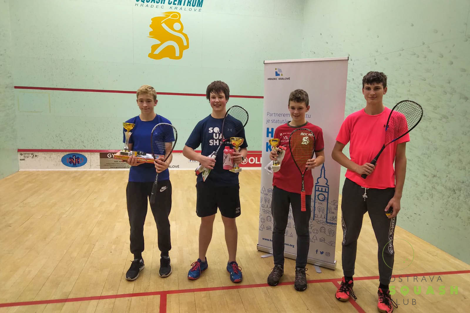 REPORT SQUASH – Turnaj juniorů A, Hradec Králové 3.10.-4.10. 2020