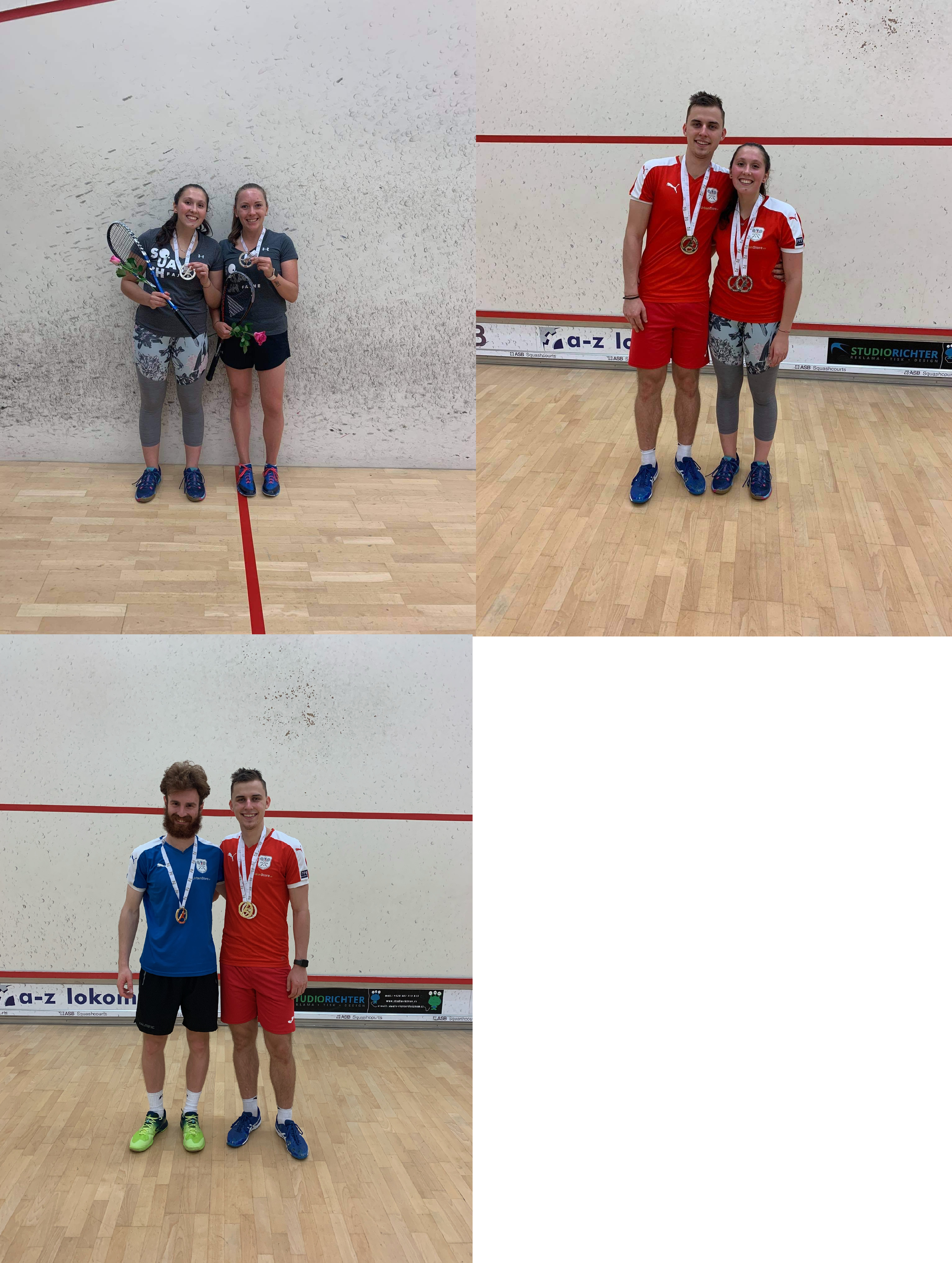 REPORT SQUASH – MČR čtyřher dospělých