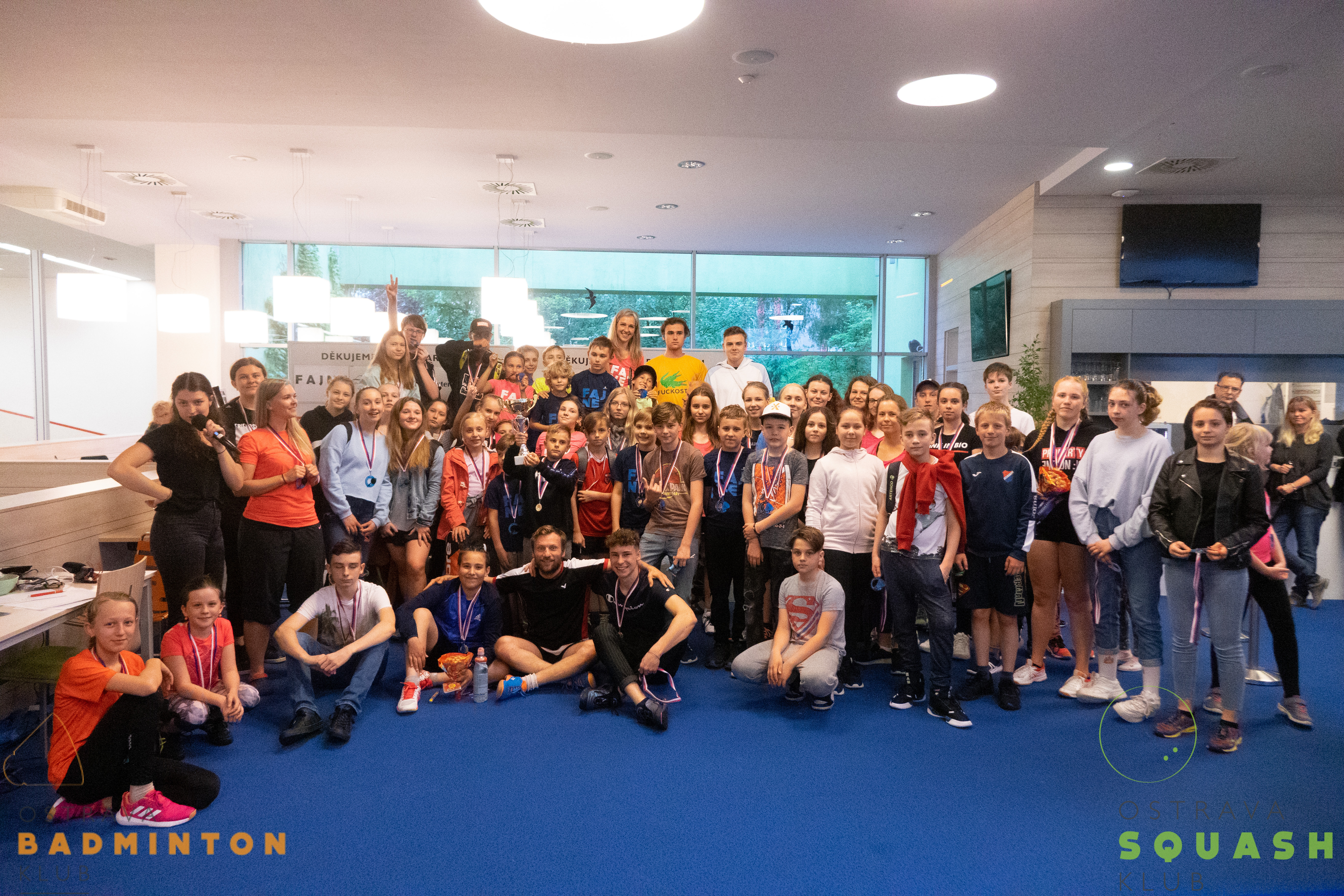 REPORT BADMINTON – 5. společná akce, Závěrečný turnaj čtyřher 20.6.2020