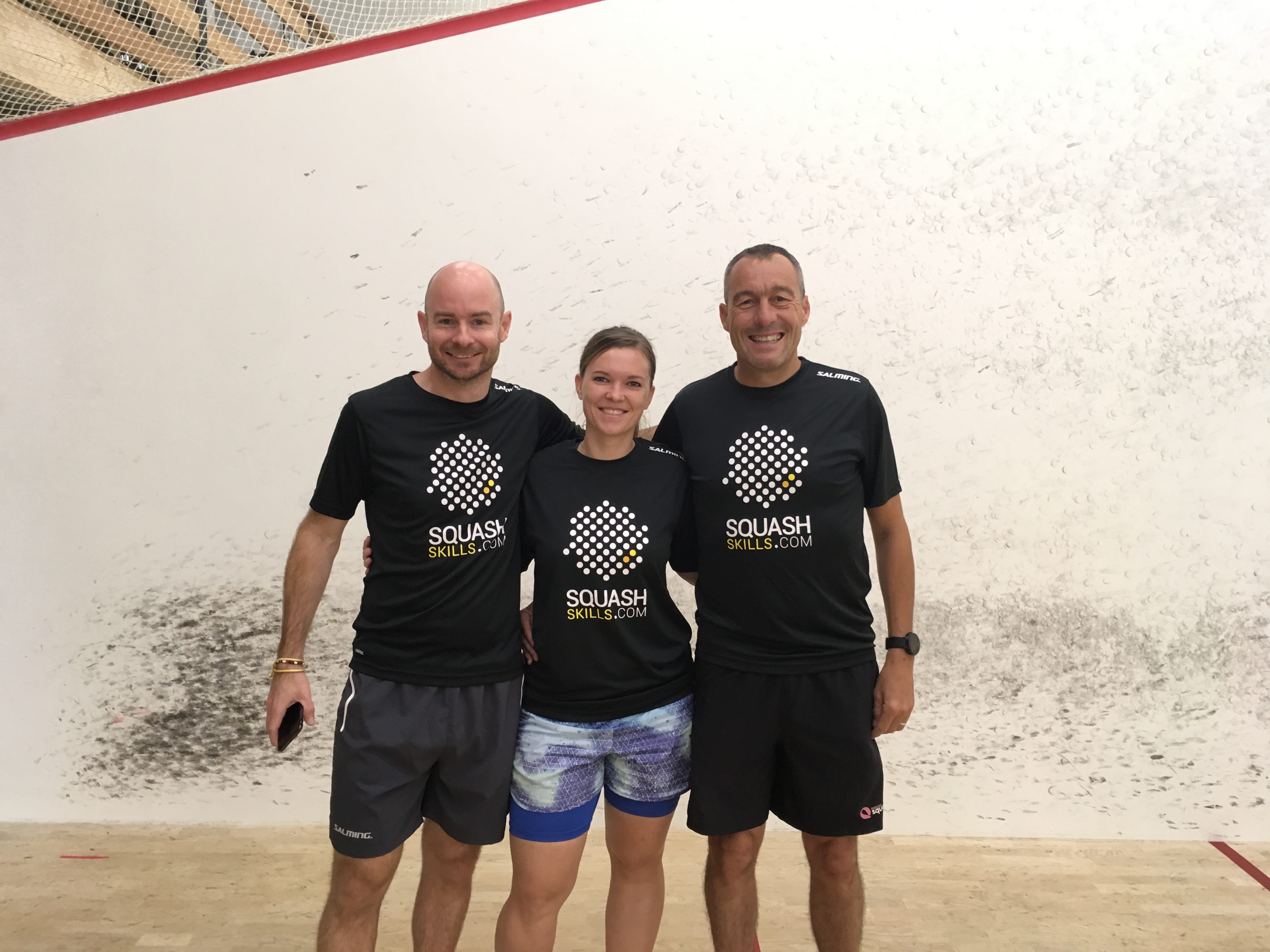 Školení SQUASH SKILLS a Klára Mihulová