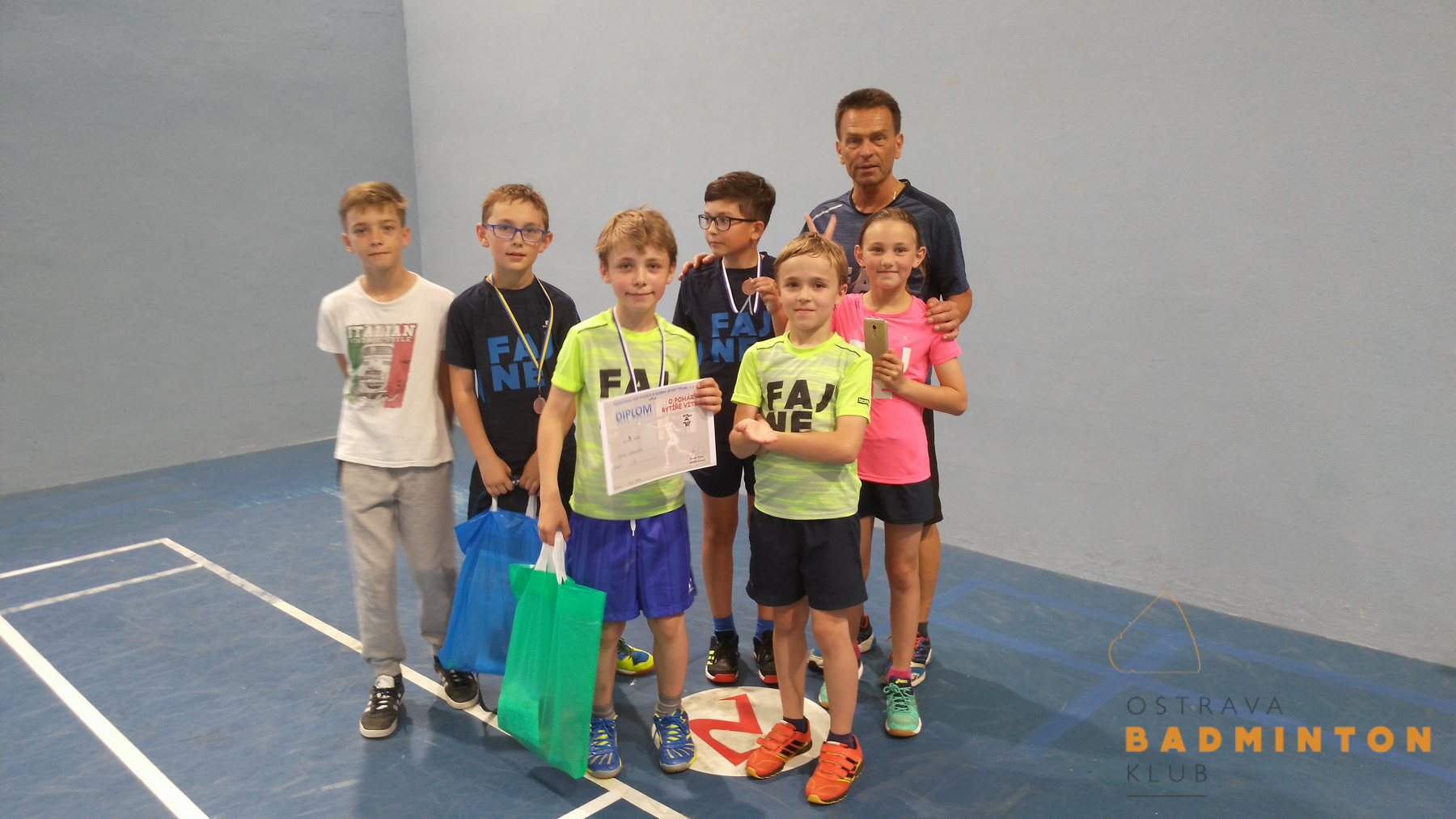 REPORT BADMINTON – O POHÁR RYTÍŘE VÍTKA – 9.6.2019