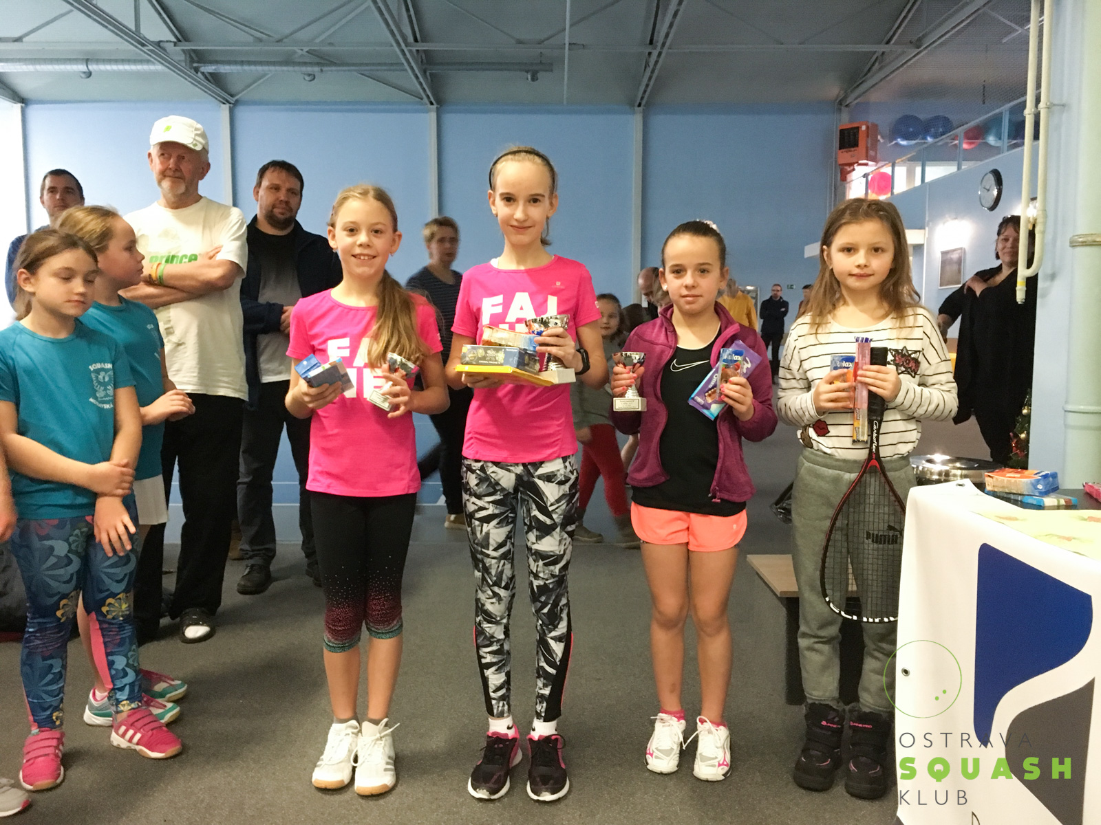 REPORT SQUASH – turnaj juniorů B, Brno 5.1.-6.1.2019