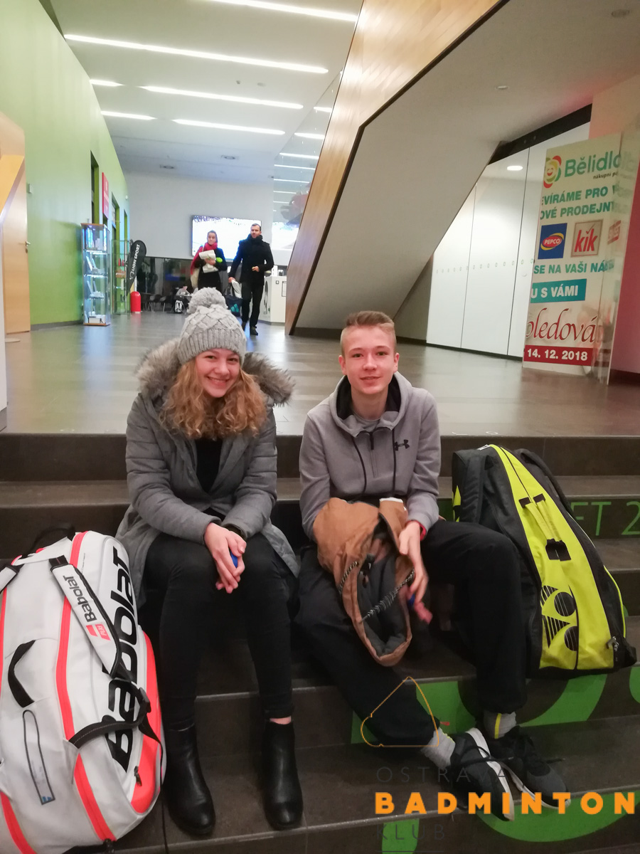 REPORT BADMINTON – GP C oblastní přebor U17, Olomouc 18.11.2018