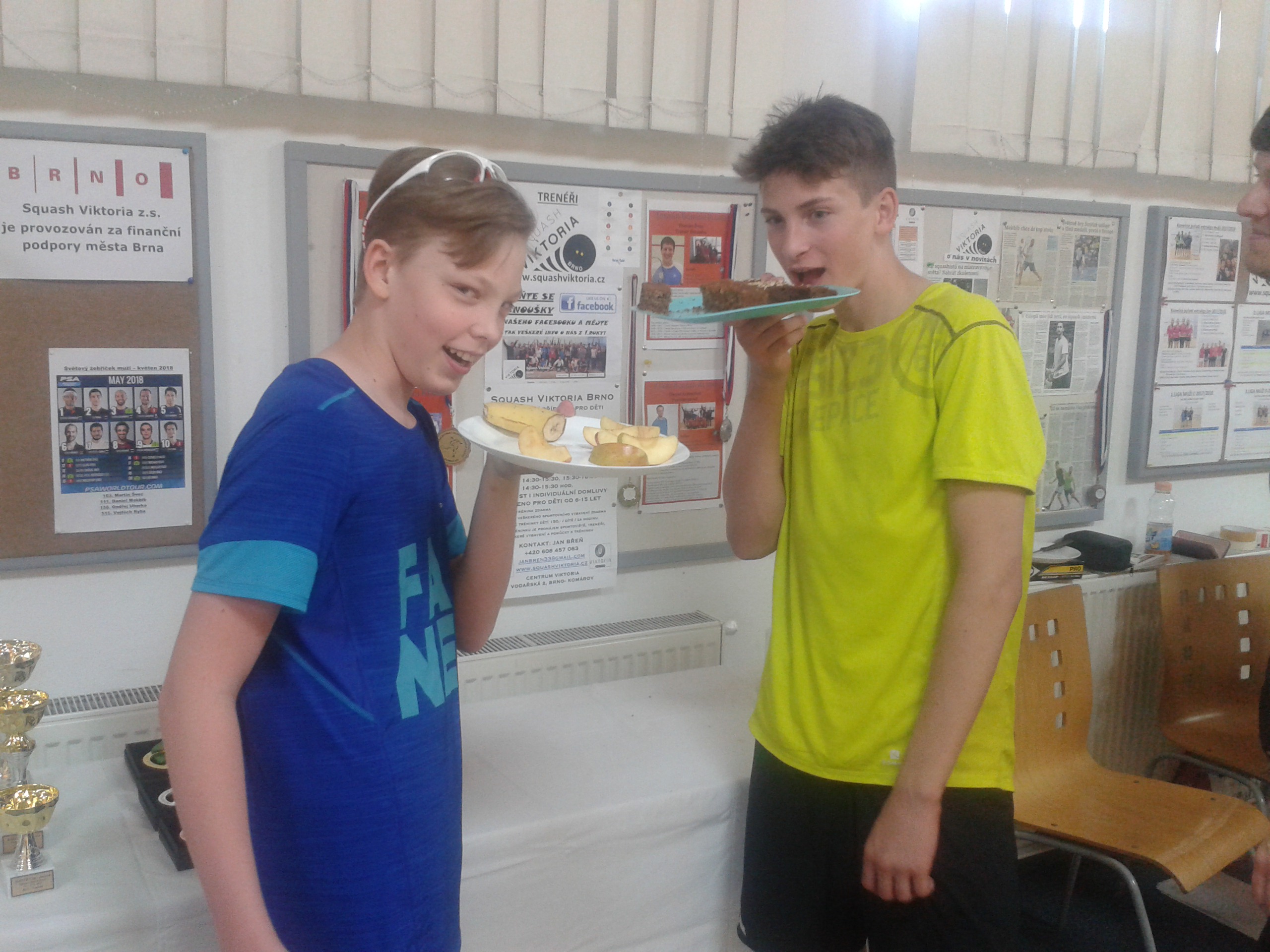 REPORT SQUASH – turnaj juniorů B, Brno