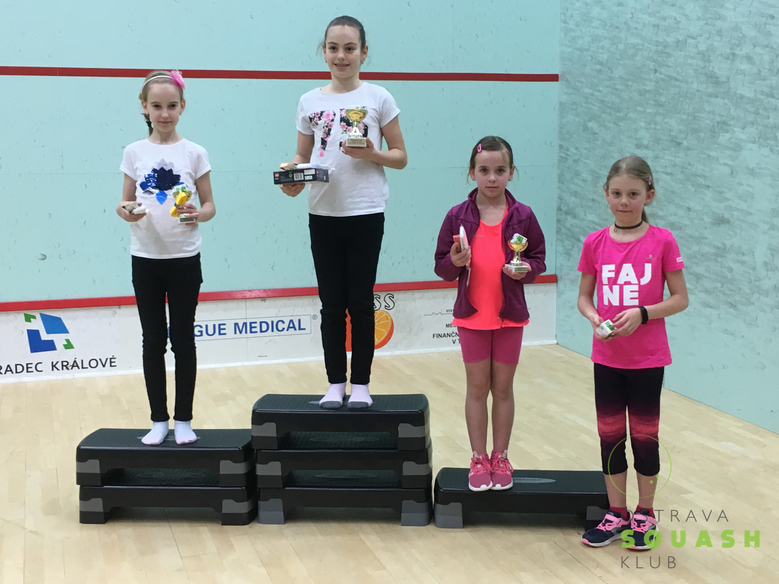 REPORT SQUASH – turnaj juniorů B, Hradec Králové