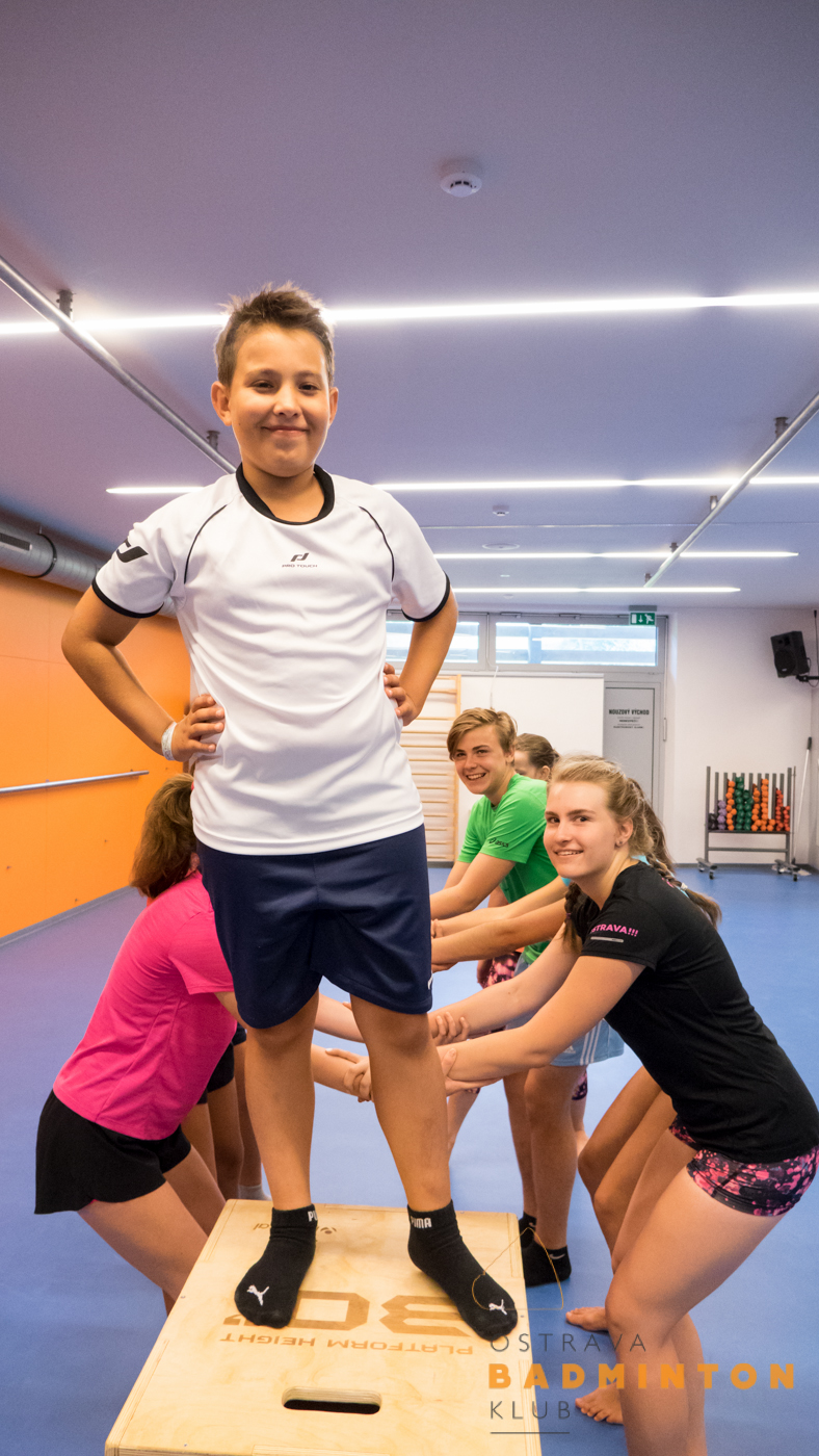Squashový a badmintonový příměstský kemp