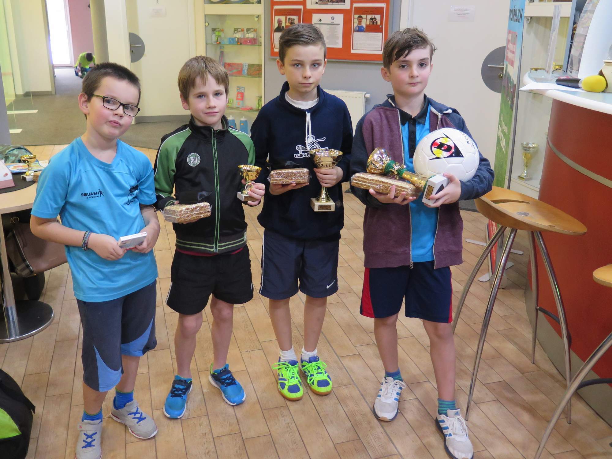 Squash turnaj juniorů A, Brno